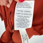 Madewell  Heather Long-Sleeve Button-Front Dress Shirt‎ Dress Rusty Torch Sz XS Photo 7