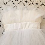 Katie May Ellee Mini Dress White Tulle Wedding Size M Photo 11