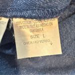 Vintage Snowman Appliqué Denim Vest – Size L – Holiday Winter Layer whimsical Photo 2