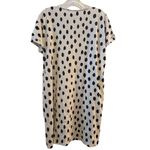 UT Uniqlo Women's XS Black Polka Dot Scandinavian Knee Length Dress Flaw Photo 10
