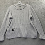 Habitat Clothes To Live In Roll Neck Knit Sweater Gray Lagenlook Women's Medium Photo 0