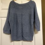 American Eagle XL light blue lightweight knit sweater Photo 2