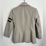 Bailey 44 women beige black stripe one button blazer 2 Photo 1