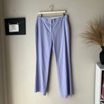 Another Tomorrow Lilac Purple Merino Wool Straight Leg Classic Trouser Pants 10 Photo 3