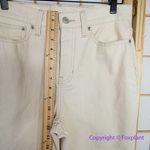J.Crew NEW High-rise full-length '90s classic straight-fit jean in ecru, 27 Photo 5