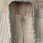 Seiko  Luxury Ladies Watch Blue Rectangular Dial Two-Tone Bracelet Cocktail Photo 8