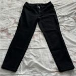 Tahari Kelly black mid rise slimming skinny jeans, size 14W minimalist preppy Photo 13