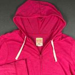Old Navy California Full Zip Hoodie Womens L Bright Pink Lightweight Long Sleeve Photo 1