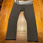 Lululemon Wunder Under Crop III Sz 6 Black/Dottie Eyelet White Black/Millie Mesh Photo 0