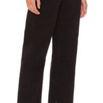 We Wore What  Mom Slit Straight Black Jean Photo 0