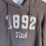 Abercrombie & Fitch Taupe Brown 100% Cotton Hooded Sweatshirt Women’s Size M Photo 1