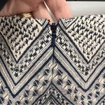 Ever New Melbourne Blue & White Woven Fully Lined Mini Skirt Size US 12 Photo 6