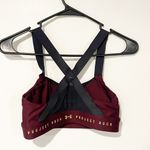 Under Armour  Womens Size Small Project‎ Rock Sport Bra Wine Athletic Photo 3