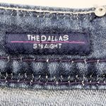 Vigoss  Women The Dallas Straight Leg Jeans Size 29 Low Rise Y2K Cowgirl Glam Photo 9