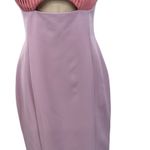 Lavish Lice Lavish Alice Layla Dress Colorblocked Pleated Bandeau Lilac Purple Size US 12 Photo 4