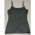 EXPRESS Dark Gray Grey Shelf-Bra Stretch Cami Camisole Tank Top Shirt Size S 🩶 Photo 3