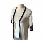 Ann Taylor  Women's Open Front Cardigan Knit Sweater M/L Multicolor Casual Photo 2