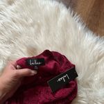 Lulus LULU’S Brilliant Babe Wine Red Lace Maxi Dress Photo 4