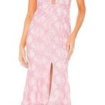 X by NBD Sandra Midi Dress in Light Pink Photo 0