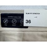 ZARA  The City Trouser Slim Fit Stretch Khaki Beige Casual Chino Pants Women's 29 Photo 7