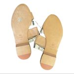 Diane Von Furstenberg Diane‎ von Furstenberg Blake Slide 6 Tan Silver Sandals Photo 5
