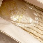 Vince Camuto Dalmi Slip On Loafers Espadrille Shoes Gold Leather Women's Size 7 Photo 5