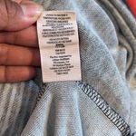 Free People  stepping out dress tunic top 3/4 raglan sleeves large striped pink Photo 9