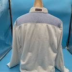 Vineyard Vines Women’s Quarter-Zip Sweatshirt with Sear sucker Accent Size M Photo 6