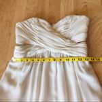 BCBGeneration NWT BCBGgeneration White Cut Out Strappless Dress Photo 13