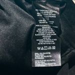 Maeve Anthropologie Crystal Bow Satin Mini Skirt Black Size M Photo 4