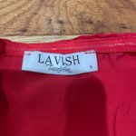 Lavish Tuscaloosa Dress red bubble strapless size small Photo 3