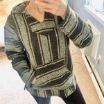 LVintage gray stripe drug rug pullover hoodie Photo 2