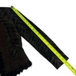 Alberto Makali  Mink 100% Real Fur Trim Tweed Blazer Jacket Photo 9