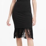 Puma NWT X Charlotte Olympia Classics Fringe Spaghetti Strap Dress Black Medium Photo 0
