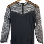 Sandro black Gesette wide leg jumpsuit size 36/S Photo 3