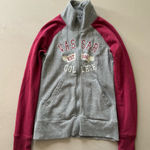 American Vintage Campus Crew Vassar College Varsity Zip Up Jacket Photo 0