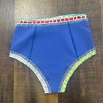 KIINI Tuesday High Waisted Bikini Bottom Size Small Blue Photo 3
