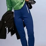 Free People NEW  Movement Chill Factor Leggings WOMENS Size XS WINTER SKI BLUE Photo 0