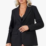 Bellivera Women's Blazer Jacket Casual Solid Long Sleeve Open Front Office Work Outwear Photo 3