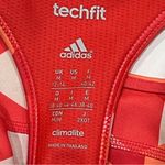 Adidas Coral Climalite Techfit Athletic Bra Size Medium Photo 9