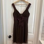 Speechless Y2k babydoll glitter bow detail mini dress Photo 3