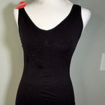 Barely There Women's Black Seamless V Neck Shapewear L 4214 Size L Photo 0