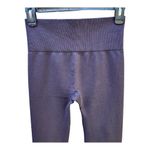 AnyBody Jacquard Medium Smoothing Legging Black Fitted Seamless Finish NWOT Photo 4