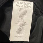 Michael Kors MICHAEL Black Ponte Cropped Ankle Pants Lace Up Hem Gold Grommets 8 Photo 6