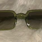 Trendy Olive Sunglasses Green Photo 0