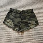 Free People We The Free Camo Jean Shorts - NWOT Photo 1