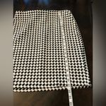 Philosophy  Black and White Houndstooth Pencil Skirt Sz 12 Photo 6