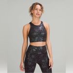 Lululemon  Iridescent Foil Set Wunder Train Leggings 25” Longline Bra Black 4 Photo 1