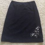 Gap  gorgeous floral embroidered midi skirt.Sz 12 Photo 0
