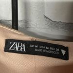 ZARA  Silk Bustier Spaghetti Strap Gold Bodysuit Photo 2